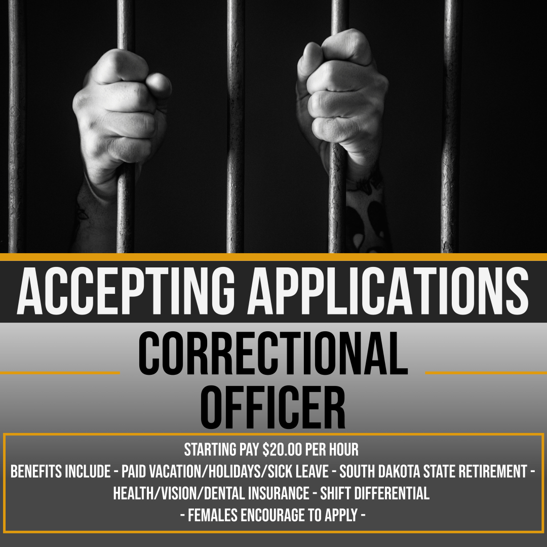 Jailer Correctional Officer Fall River County South Dakota