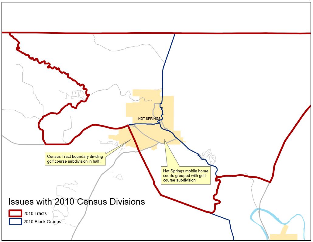 Map - Issues with 2010 Census divisions