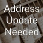 Address Update Needed