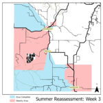 Map of reassessment area for week of June 2nd.