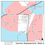 Map of reassessment area outside of Edgemont for week of June 23, 2025.