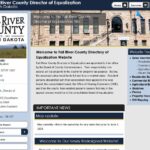 Snippet showing new website page for the online map.